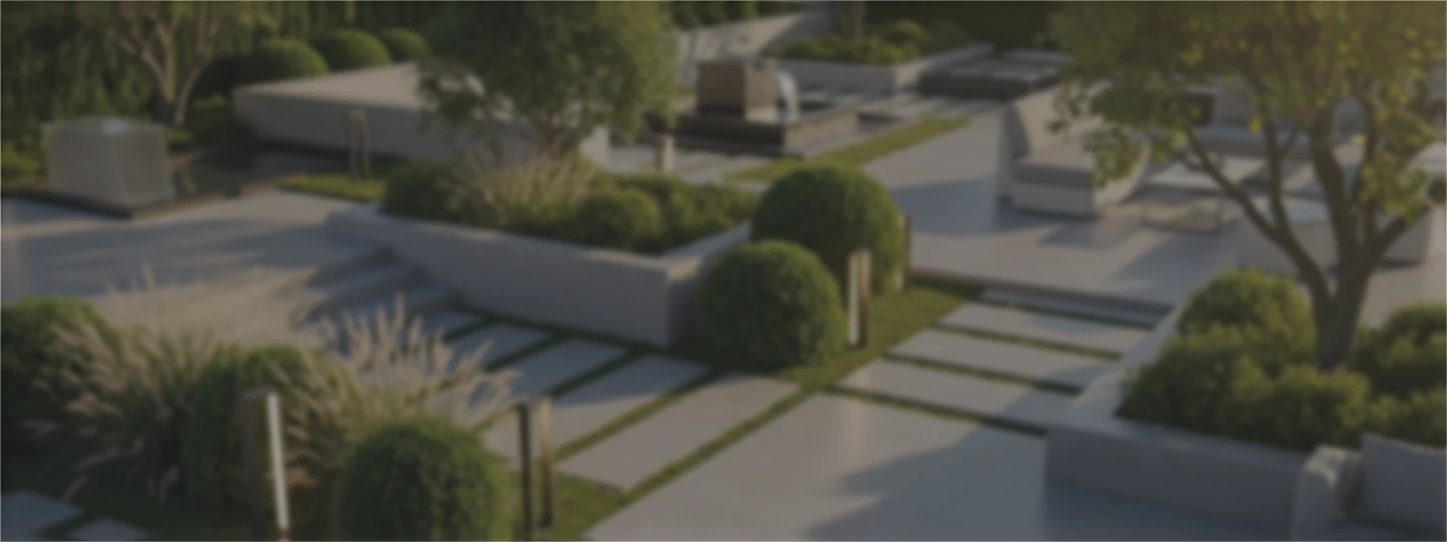 تصميم وتنفيذ أعمال تنسيق الحدائق